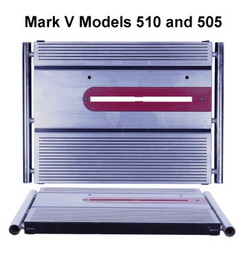 Mark V Models 505 and 510 Main Table