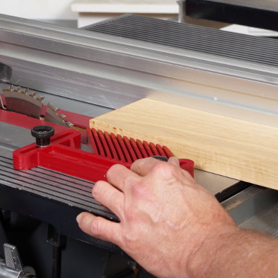 Install Featherboard To Hold Your Workpiece