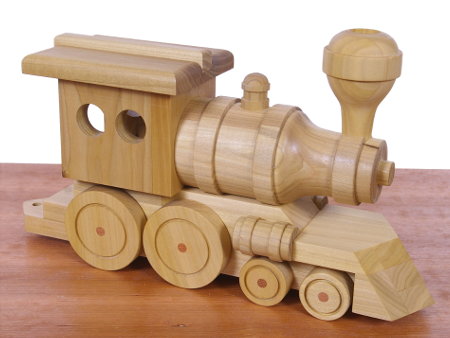 Toy Train Locomotive - a simple project you can complete in a weekend