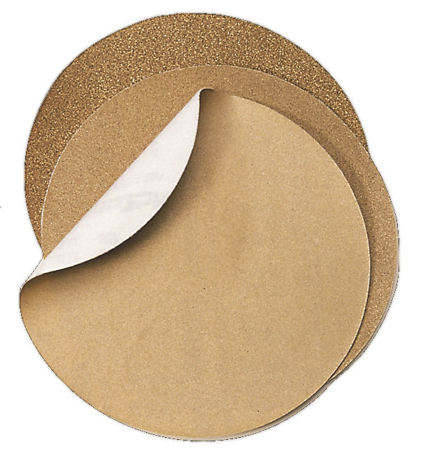 Hook-and-Loop Backed Aluminum-Oxide Sandpaper Discs