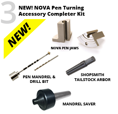 NOVA Pen Turning Accessory Kit