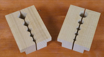 Grips Dowels or Square Workpieces Verticallly